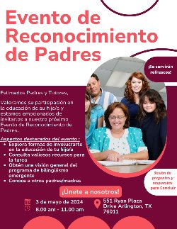 Reconocimiento a los Padres